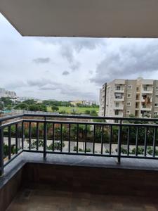 Balcony Image of 1300 Sq.ft 3 BHK Apartment / Flat for rent in Hallmark Skyrena, Narsingi Hyderabad for Rs. 55000