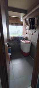 Bedroom Image of 1300 Sq.ft 2 BHK Apartment / Flat for rent in Parmeshwar Trident, Chandkheda Ahmedabad for Rs. 28000