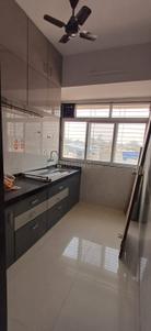 Kitchen Image of 695 Sq.ft 2 BHK Apartment / Flat for rent in Gami Solitaire, Kopar Khairane Navi Mumbai for Rs. 40000