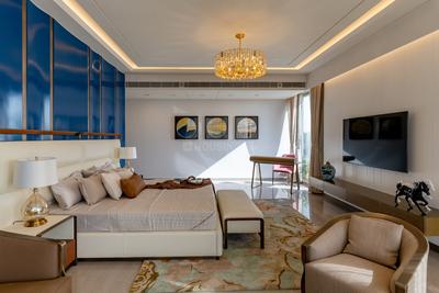 Bedroom Image of 10000 Sq.ft 4 BHK Apartment / Flat for sale in Armaan The Waterfall, Ambli Ahmedabad for Rs. 124400000