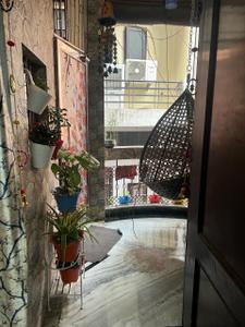 Balcony Image of 650 Sq.ft 1 BHK Independent House for rent in Dabri New Delhi for Rs. 16000