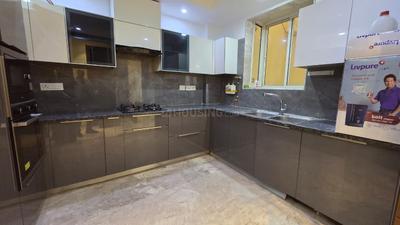 Kitchen Image of 1001 Sq.ft 2 BHK Independent House for rent in RWA Lajpat Nagar 4 Colonies, Lajpat Nagar New Delhi for Rs. 58500