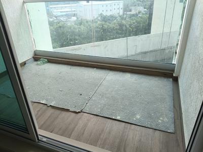Balcony Image of 710 Sq.ft 1 BHK Apartment / Flat for sale in Aurum Q Islands R7, Ghansoli Navi Mumbai for Rs. 13500000