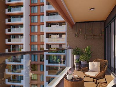 Balcony Image of 2440 Sq.ft 4 BHK Apartment / Flat for sale in Baner Pune for Rs. 30000000