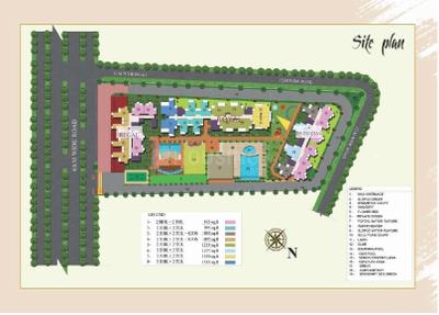 Image of 761 Sq.ft 2 BHK Apartment / Flat for sale in Migsun Green Mansion, Surajpur, Greater Noida for Rs. 5500000