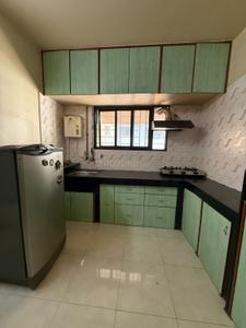 Kitchen Image of 600 Sq.ft 1 BHK Apartment / Flat for rent in Kothrud Pune for Rs. 22000