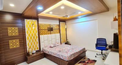 Bedroom Image of 850 Sq.ft 2 BHK Apartment / Flat for sale in Sai Nisarg Sky Luxe, Chinchwad Pune for Rs. 9500000