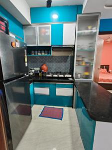 Kitchen Image of 650 Sq.ft 2 BHK Apartment / Flat for sale in Lodha Crown, Thane West Thane for Rs. 9700000