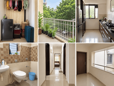 Image of 920 Sq.ft 2 BHK Apartment / Flat for sale in Kalpataru Serenity, Hadapsar, Pune for Rs. 7500000