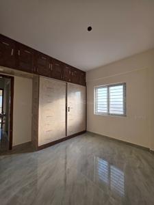 Bedroom Image of 1300 Sq.ft 2 BHK Builder Floor for rent in Singasandra Bengaluru for Rs. 43000