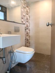 Common Bathroom Image of 900 Sq.ft 2 BHK Apartment / Flat for rent in Lodha Splendora Riverview, Kasarvadavali Thane for Rs. 28000