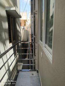 Balcony Image of 650 Sq.ft 1 BHK Builder Floor for rent in HSR Layout Bengaluru for Rs. 25000