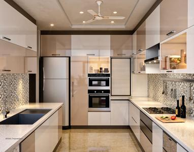 Kitchen Image of 1422 Sq.ft 3 BHK Apartment / Flat for sale in Assotech Pride Phase 1, Rudrapur Bhubaneswar for Rs. 14000000