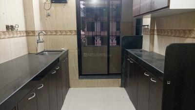 Kitchen Image of 700 Sq.ft 2 BHK Apartment / Flat for sale in Romell Empress, Borivali West Mumbai for Rs. 16800000