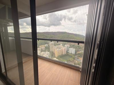 Balcony Image of 1400 Sq.ft 3 BHK Apartment / Flat for rent in DSS Mahavir Spring, Thane West Thane for Rs. 80000