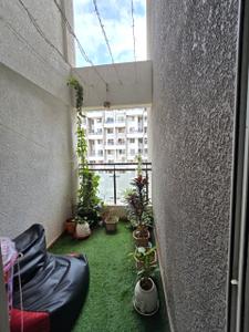Balcony Image of 900 Sq.ft 2 BHK Apartment / Flat for sale in VTP Urban Nest Phase 1, Pisoli Pune for Rs. 8000000
