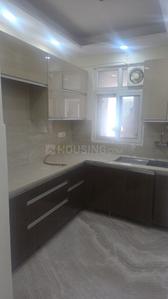Kitchen Image of 1200 Sq.ft 3 BHK Builder Floor for rent in Janakpuri New Delhi for Rs. 42000