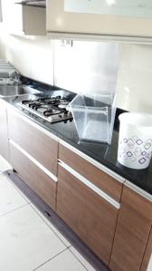 Kitchen Image of 1640 Sq.ft 3 BHK Apartment / Flat for rent in Brigade Gateway, Rajajinagar Bengaluru for Rs. 120000