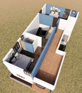 Image of 1600 Sq.ft 3 BHK Independent House for sale in Karamadai, Coimbatore for Rs. 6200000