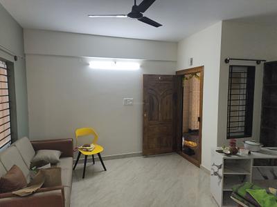 Living Room Image of 900 Sq.ft 1 BHK Builder Floor for rent in Mahadevapura Bengaluru for Rs. 32000