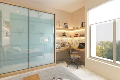 Bedroom Image of 1383 Sq.ft 3 BHK Apartment / Flat for sale in Ceratec Presidential Towers, Ravet Pune for Rs. 11000000