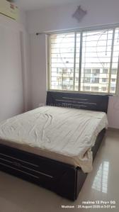 Bedroom Image of 1000 Sq.ft 2 BHK Apartment / Flat for rent in Vardhaman Heights Phase2, Rahatani Pune for Rs. 32000