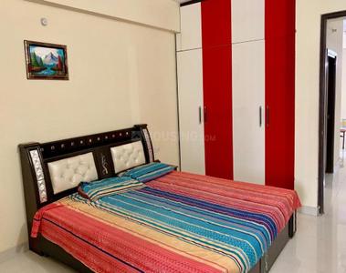 Bedroom Image of 1750 Sq.ft 3 BHK Apartment / Flat for rent in Aarohan Crystel Link Apartment, Amausi Lucknow for Rs. 38000