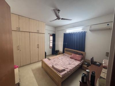 Bedroom Image of 1800 Sq.ft 3 BHK Apartment / Flat for rent in Vasanth Nagar Bengaluru for Rs. 27000