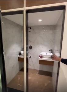 Kitchen Image of 1120 Sq.ft 2 BHK Apartment / Flat for sale in Yes Palm Riveria, Mumbra Thane for Rs. 6500000