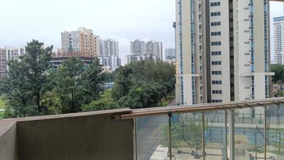 Balcony Image of 1400 Sq.ft 2 BHK Apartment / Flat for rent in Amanora Aspire Towers, Hadapsar Pune for Rs. 50000