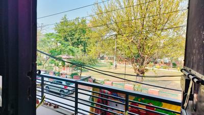 Balcony Image of 680 Sq.ft 2 BHK Duplex for rent in Sector 28 Faridabad for Rs. 22000