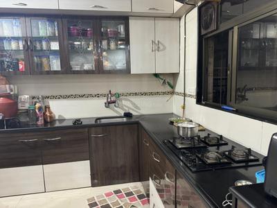 Kitchen Image of 880 Sq.ft 2 BHK Apartment / Flat for sale in Cosmos Horizon, Thane West Thane for Rs. 20000000