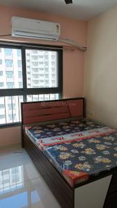 Bedroom Image of 1500 Sq.ft 3 BHK Apartment / Flat for rent in Adani Amogha, Shantigram Ahmedabad for Rs. 50000