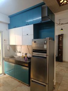 Kitchen Image of 1275 Sq.ft 3 BHK Apartment / Flat for rent in Divyansh Onyx, Mahurali Ghaziabad for Rs. 26000