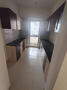 Kitchen Image of 950 Sq.ft 2 BHK Apartment / Flat for rent in Pinnacle D Dreams, Nipania Indore for Rs. 23000