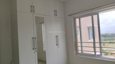 Bedroom Image of 560 Sq.ft 1 BHK Apartment / Flat for rent in Provident Capella, Thirumalashettyhally Bengaluru for Rs. 23000