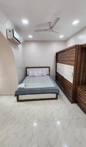 Bedroom Image of 1700 Sq.ft 3 BHK Independent House for rent in Karia Konark Nagar, Viman Nagar Pune for Rs. 72000
