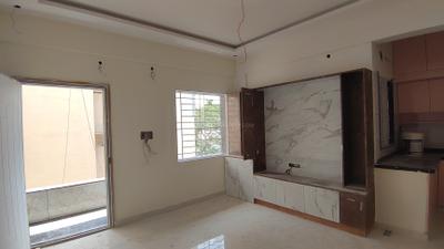 Living Room Image of 650 Sq.ft 1 BHK Builder Floor for rent in Singasandra Bengaluru for Rs. 25000