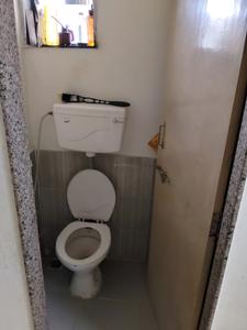 Common Bathroom Image of 480 Sq.ft 2 BHK Apartment / Flat for sale in Ognaj Ahmedabad for Rs. 3000000