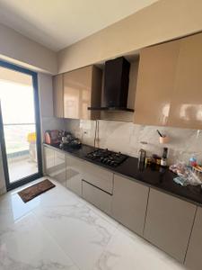 Kitchen Image of 1400 Sq.ft 2 BHK Apartment / Flat for rent in M3M Skywalk, Sector 74 Gurgaon for Rs. 48000