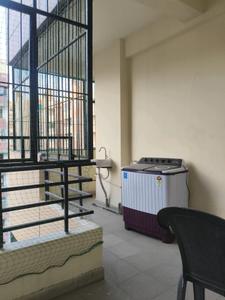 Living Room Image of 2000 Sq.ft 3 BHK Apartment / Flat for rent in Skytech Merion Residency II, Crossings Republik Ghaziabad for Rs. 32000