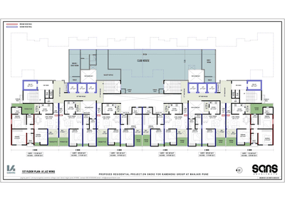 Image of 1019 Sq.ft 2 BHK Apartment / Flat for sale in The Astria, Hadapsar, Pune for Rs. 6500000