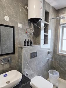 Image of 850 Sq.ft 1 BHK Builder Floor for rent in Sector 15, Gurgaon for Rs. 35000