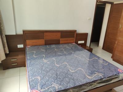 Bedroom Image of 1650 Sq.ft 3 BHK Apartment / Flat for rent in Siddhraj Zold, Sargasan Gandhinagar for Rs. 55000