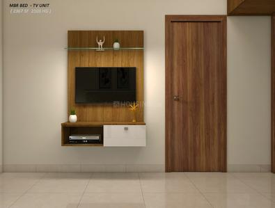 Bedroom Image of 1719 Sq.ft 3 BHK Apartment / Flat for rent in Prestige Jindal City, Anchepalya Bengaluru for Rs. 55000