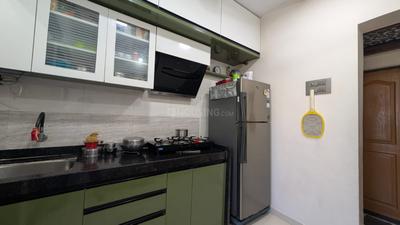 Kitchen Image of 650 Sq.ft 1 BHK Apartment / Flat for sale in Kalwa Thane for Rs. 8000000