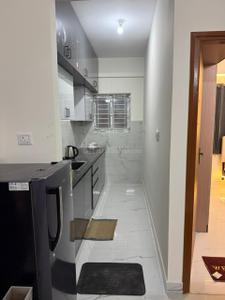 Kitchen Image of 550 Sq.ft 1 BHK Apartment / Flat for rent in Whitefield Bengaluru for Rs. 26000