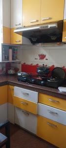 Kitchen Image of 1065 Sq.ft 3 BHK Apartment / Flat for sale in Kasba Kolkata for Rs. 7200000