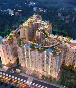 Image of 1215 Sq.ft 3 BHK Apartment / Flat for rent in Siddha Suburbia, Baruipur, Kolkata for Rs. 25000