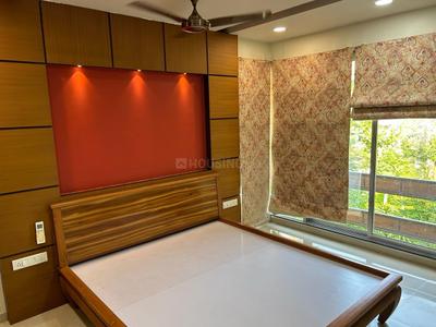 Bedroom Image of 2100 Sq.ft 3 BHK Builder Floor for rent in South City Lucknow for Rs. 23000